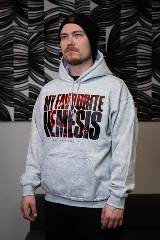 We Annihilate I, Light grey hoodie