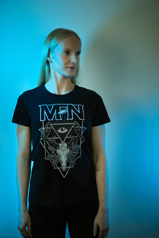 MFN Deer Skull T-Shirt (Lady-fit)